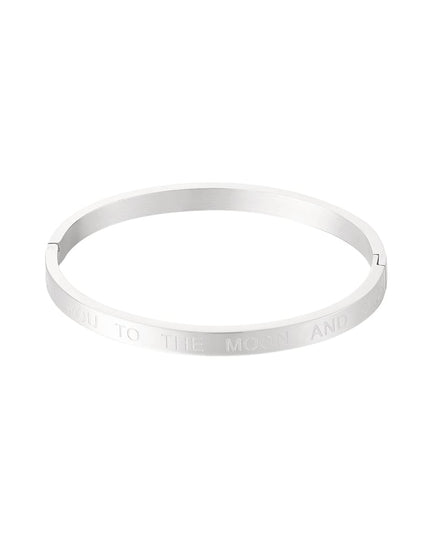 slavenarmband love you to the moon and back