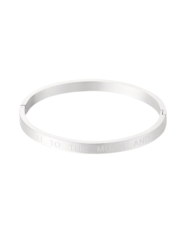 slavenarmband love you to the moon and back