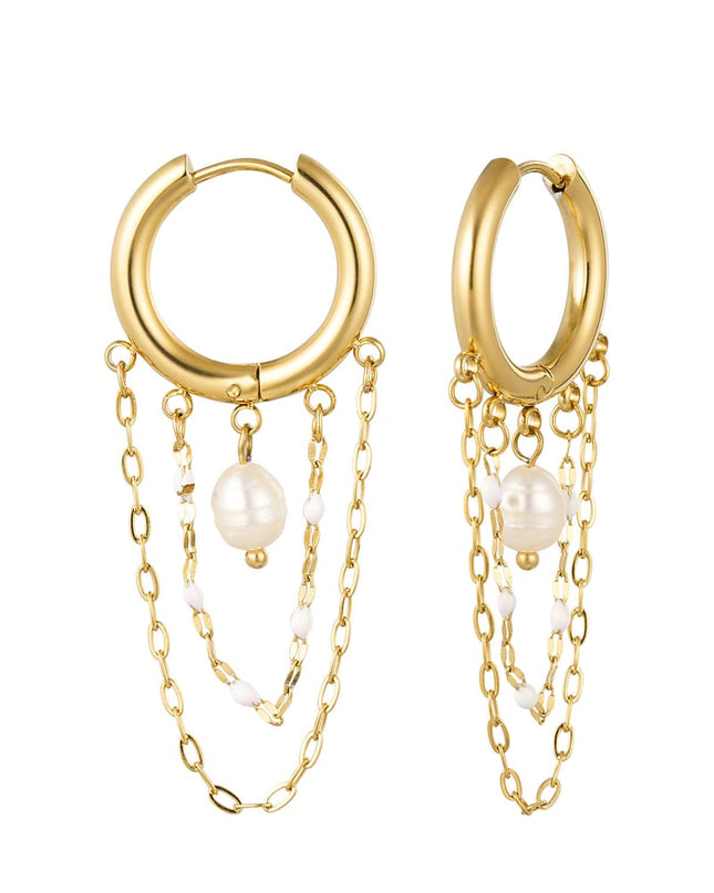 oorbellen parel party