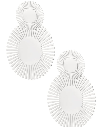 Oorbellen sun & sun - Goud kleur Stainless Steel