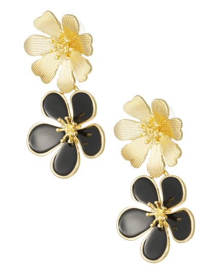 oorbellen 2 keer bloem