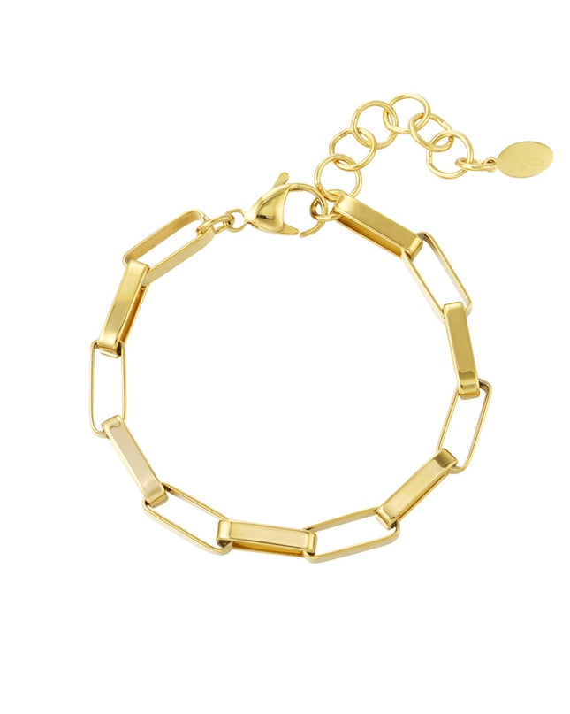 armband rechthoekige schakels