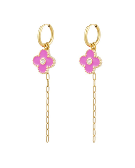 oorbellen wonderful clover