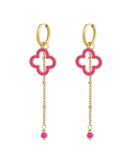 oorbellen midnight clover