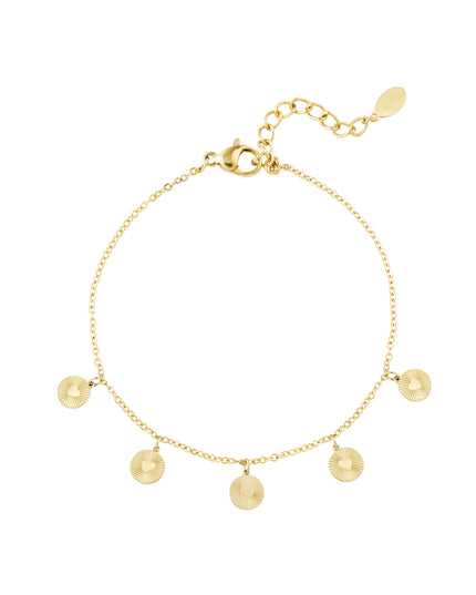 armband hartjes coins