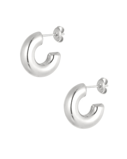 oorbellen aesthetic basic halve kleine maan