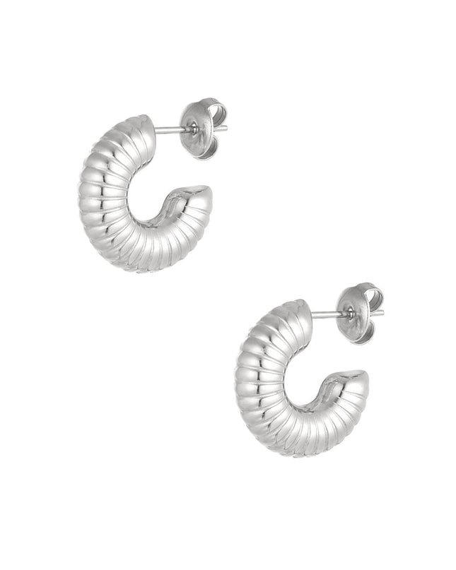 oorbellen aesthetic halve maan klein