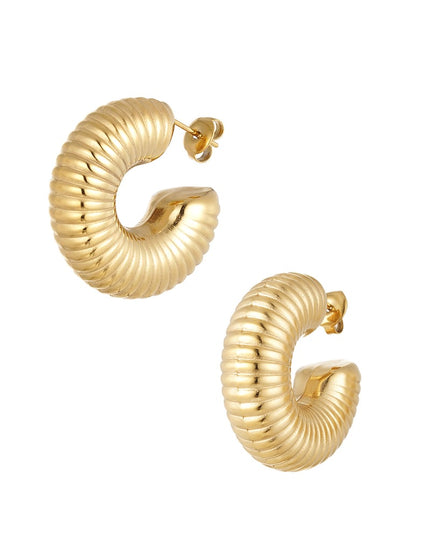 oorbellen aesthetic halve maan