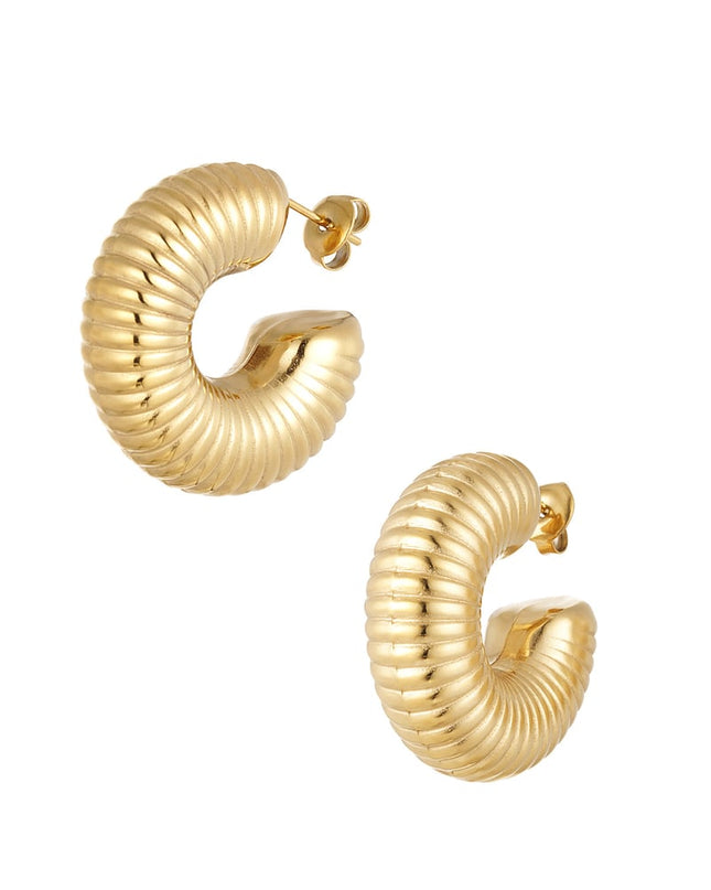 oorbellen aesthetic halve maan