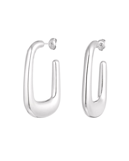 oorbellen aesthetic rechthoek