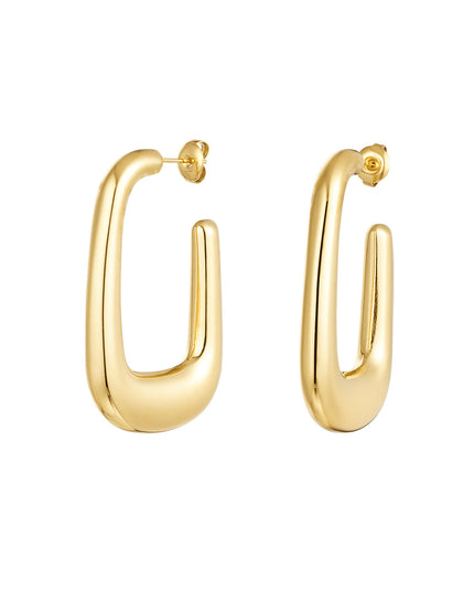 oorbellen aesthetic rechthoek