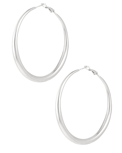 basic oorbellen met uiteenloping