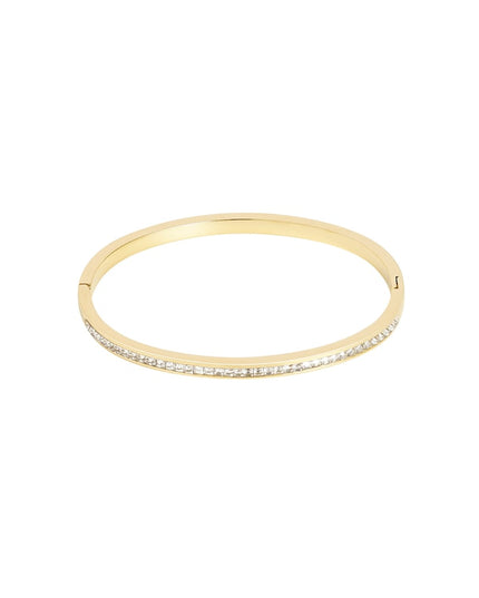 Slavenarmband dunne steentjes