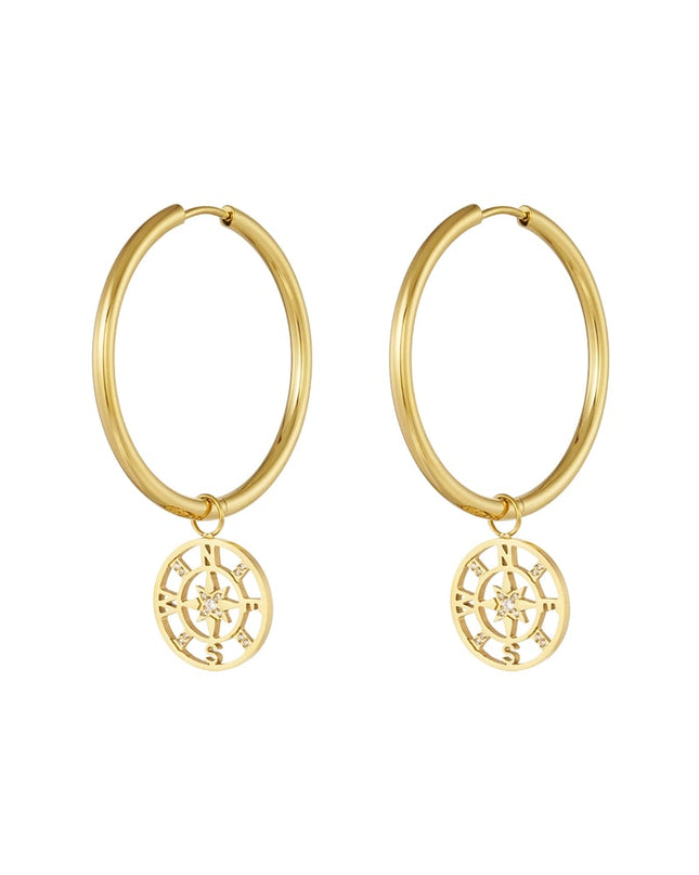 oorbellen vier richtingen