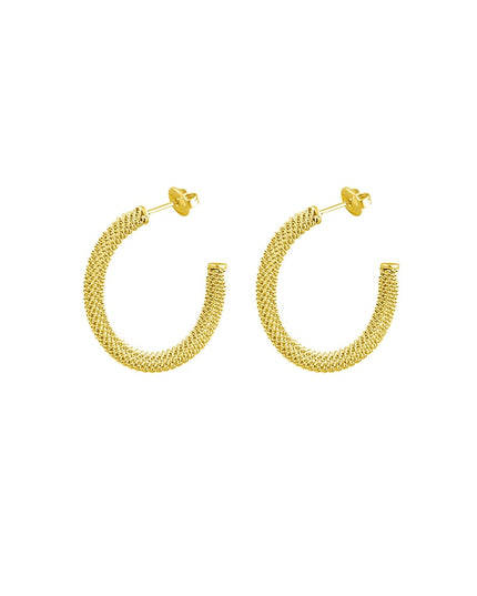 oorbellen drukke print klein