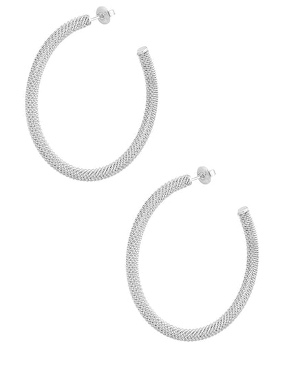 oorbellen drukke print