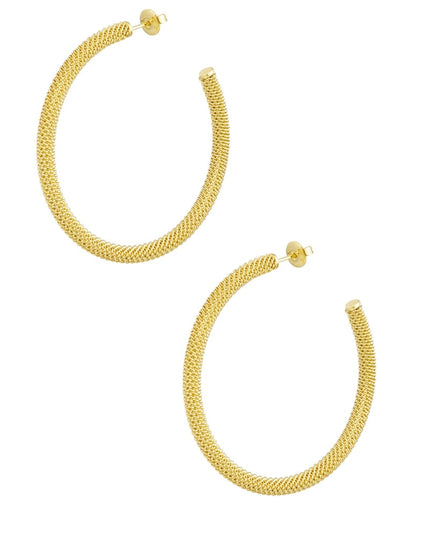 oorbellen drukke print