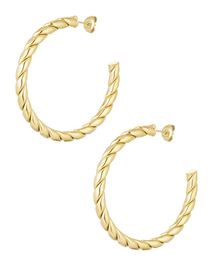 oorbellen gedraaid groot