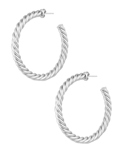 oorbellen gedraaid dik