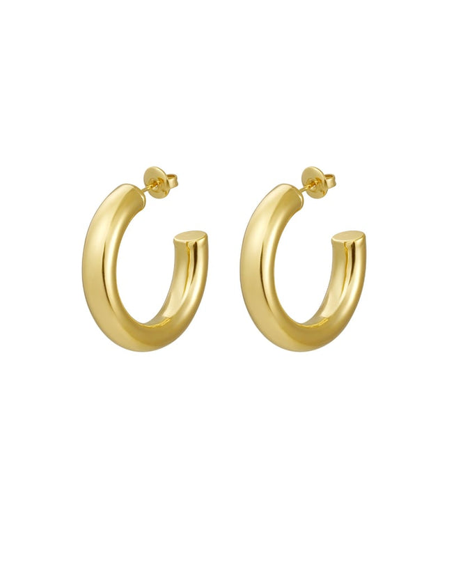 oorbellen basic dik klein