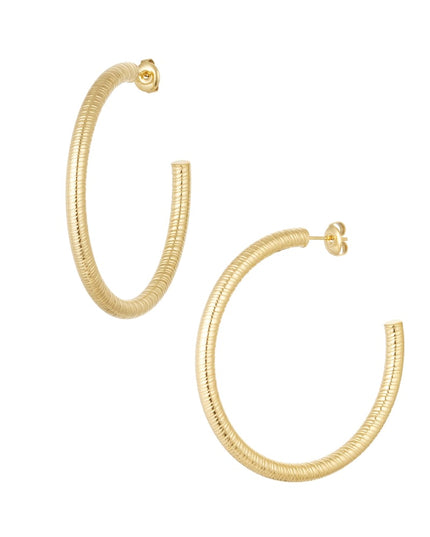 oorbellen snake print