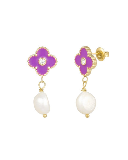 oorbellen posh spice - groen 