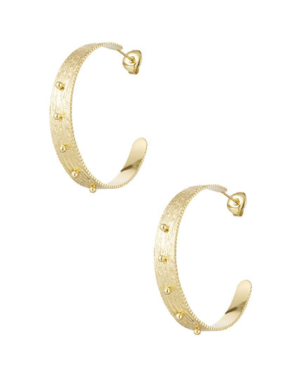 oorbellen maan studs