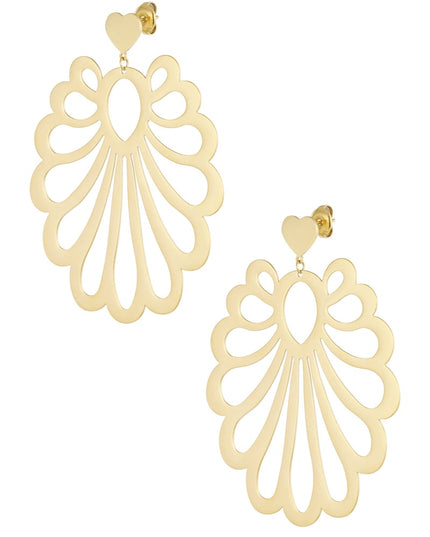 oorbellen feestelijk patroon