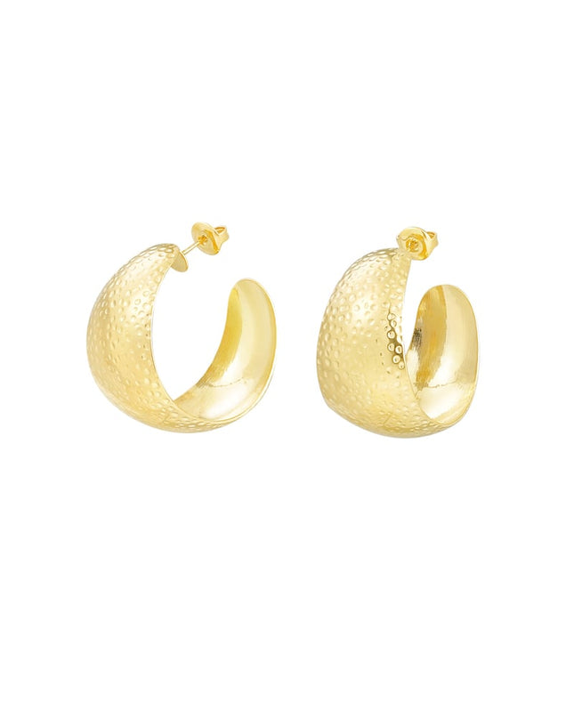 oorbellen maan relief