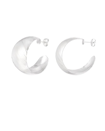 oorbellen geborsteld