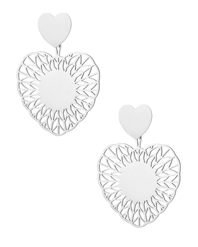 oorbellen hart mandela