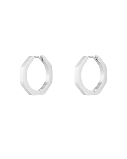 klassieke ronde oorbellen groot