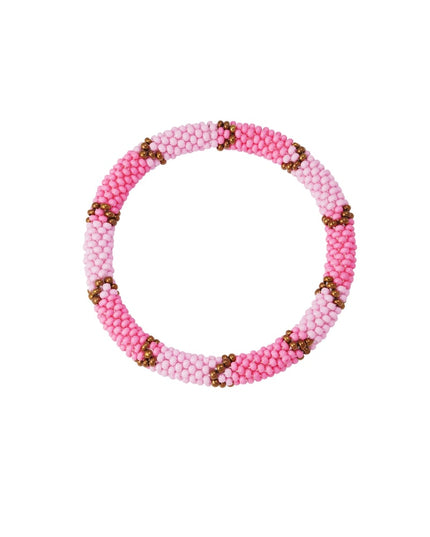 Kralenarmbandje figuur - Goud kleur/bruin