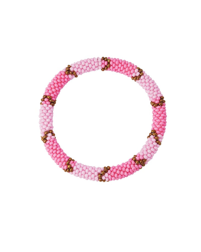 Kralenarmbandje figuur - Goud kleur/bruin