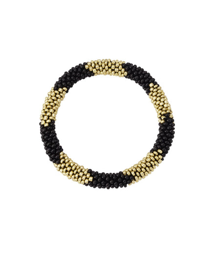 Kralenarmbandje figuur - Goud kleur/bruin