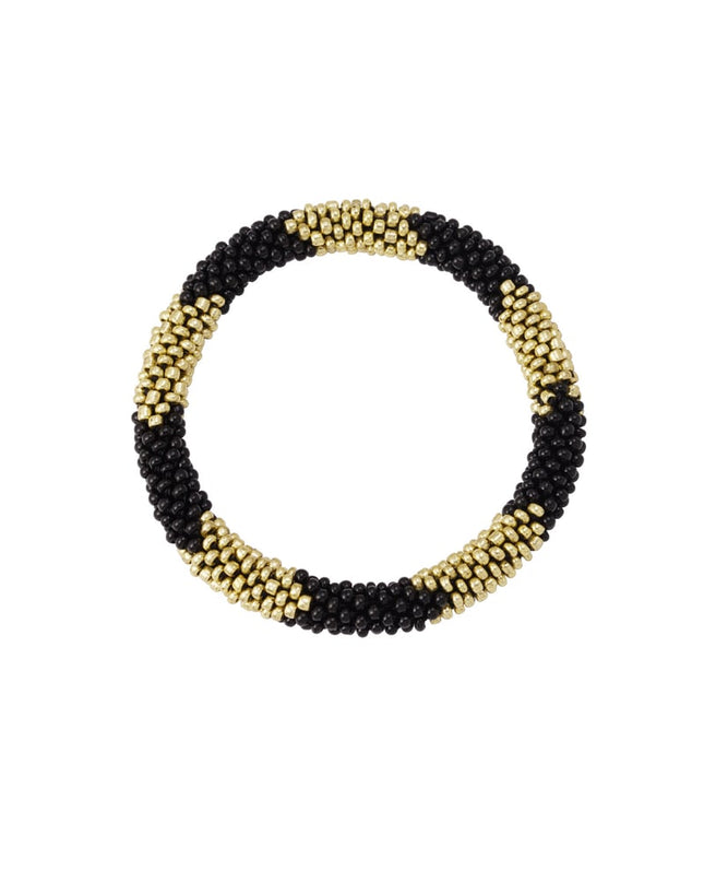 Kralenarmbandje figuur - Goud kleur/bruin