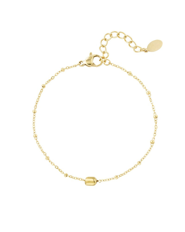 simpele armband met balletjes