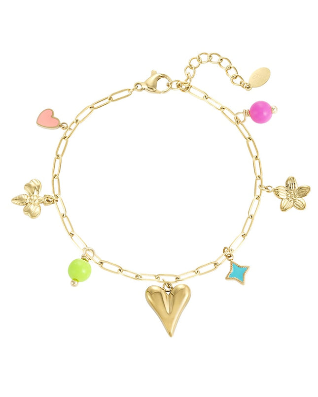 bedelarmband color splash