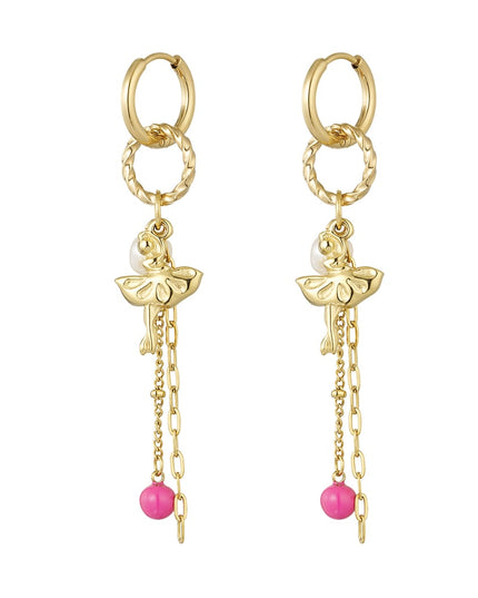 oorbellen dancing ballerina