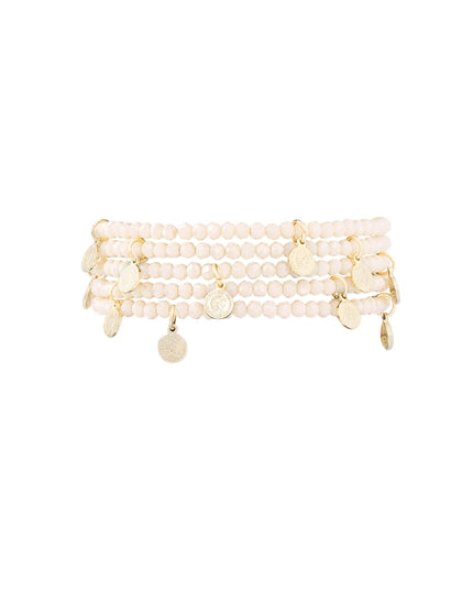 Armbanden met munt bedels