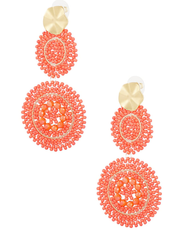 oorbellen sunflower glas