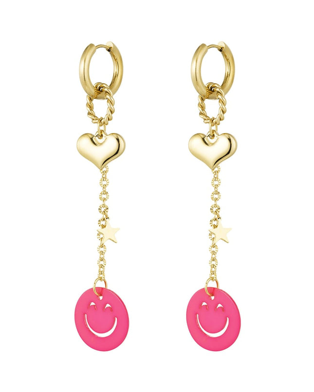 Oorbellen love to smile