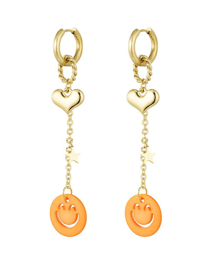 Oorbellen love to smile