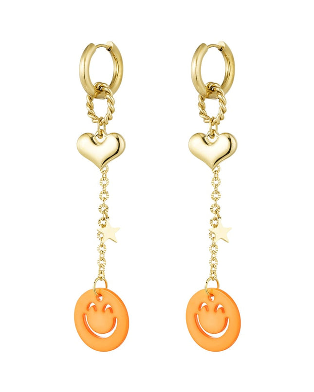 Oorbellen love to smile