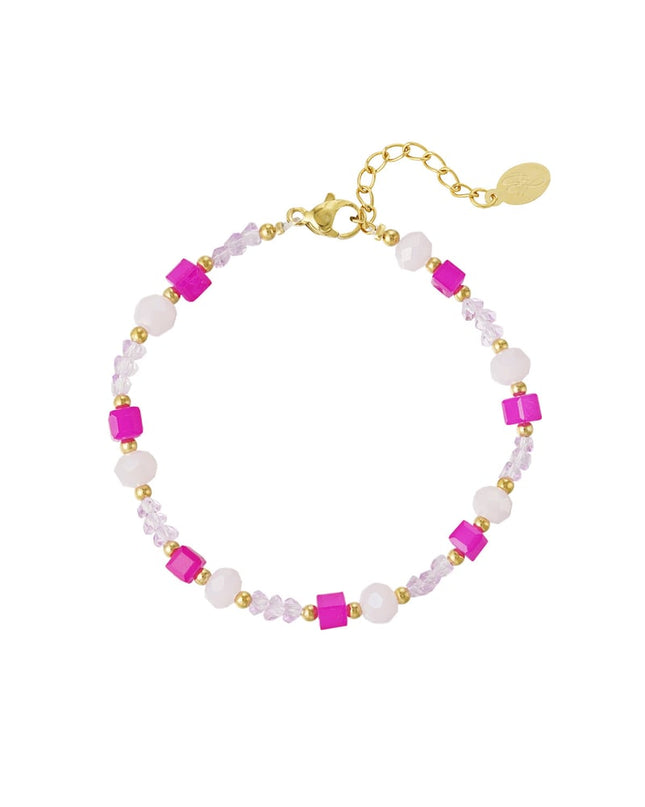 armband twisted love - groen 