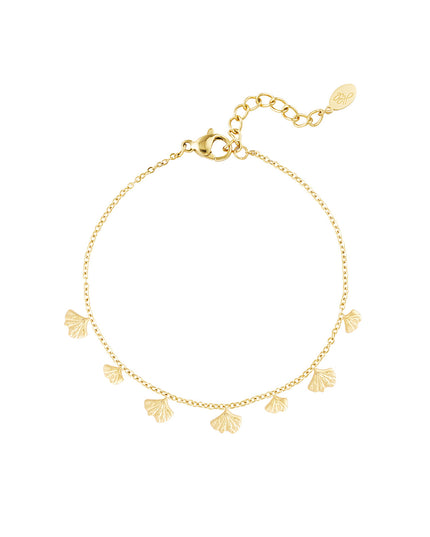 klassieke armband met schelp bedels