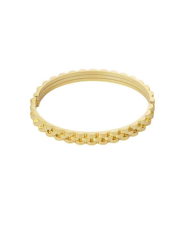 schakel bangle armband