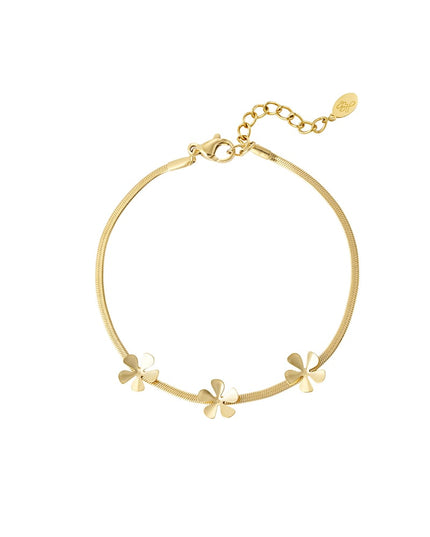 armband 3 basic bloemtjes