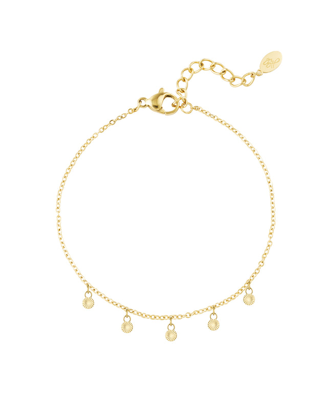 klassieke armband met ronde bedels