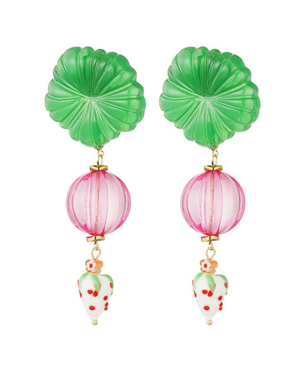 Strawberry love oorbellen